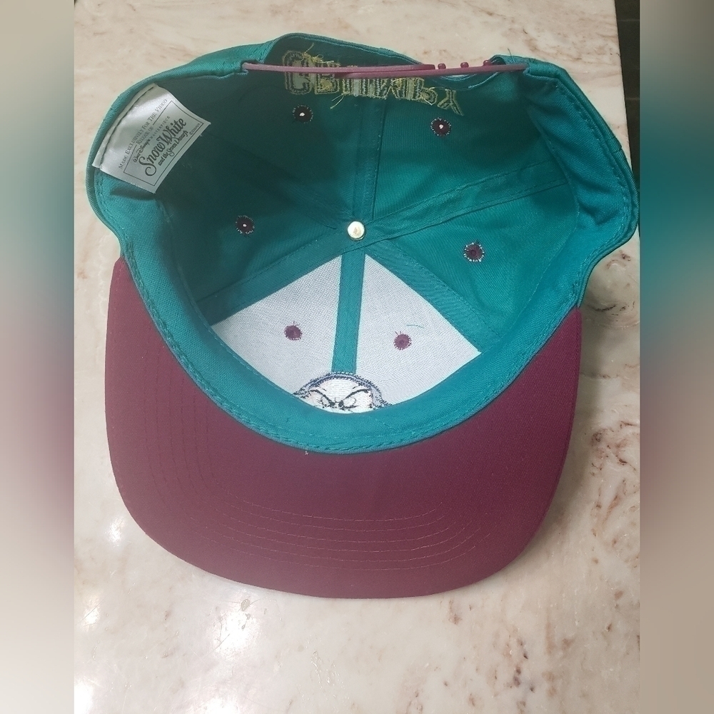 Vintage 90s Grumpy Snow White Disney Snapback Movie Promo Hat - Picture 3 of 6